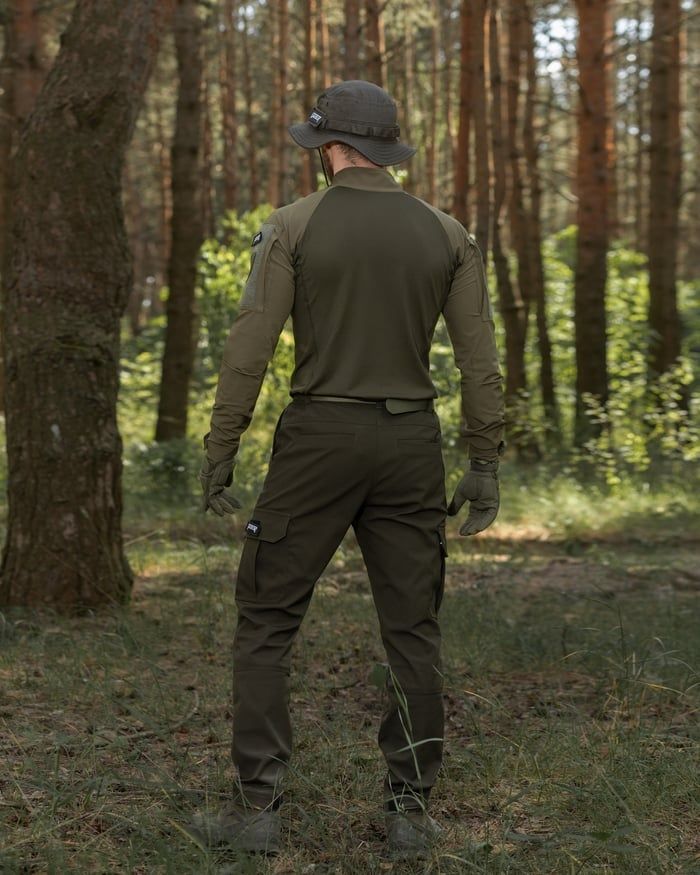 Рубашка тактическая BEZET Combat хаки фото