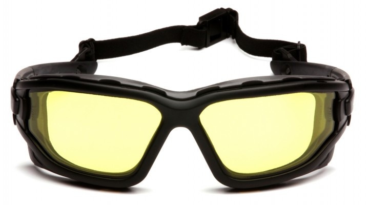 Защитные очки-маска Pyramex i-Force XL (Anti-Fog) (amber) желтые фото