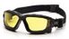 Захисні окуляри-маска Pyramex i-Force XL (Anti-Fog) (amber) жовті фото 1