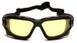 Захисні окуляри-маска Pyramex i-Force XL (Anti-Fog) (amber) жовті фото 3