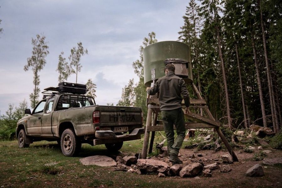 Чоловіча повсякденна флісова кофта Fjell jacket коричневий Harkila фото