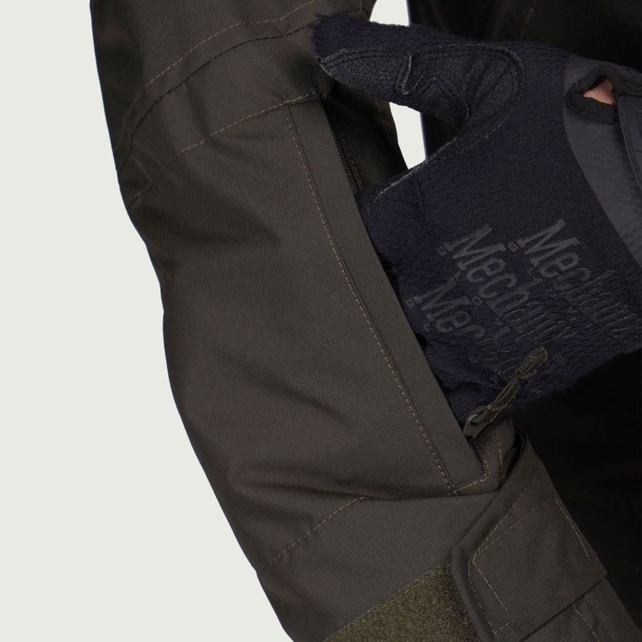 Тактична демісезонна куртка UATAC Olive Membrane XL фото Тактична демісезонна куртка UATAC Olive Membrane XXL фото