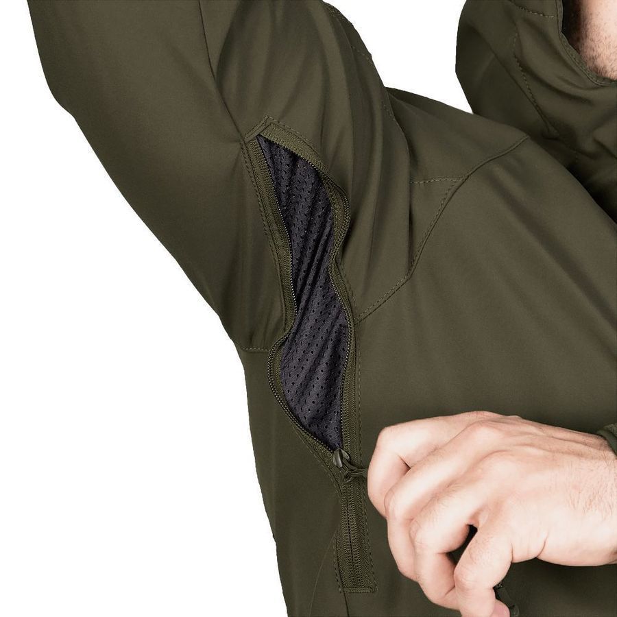 Демісезонний костюм військовий Stalker SoftShell Олива Camotec фото