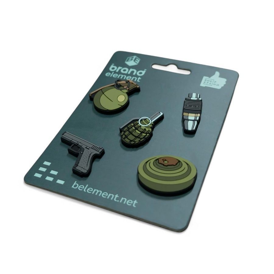 Набір Джиббітсів "Military Mix" фото