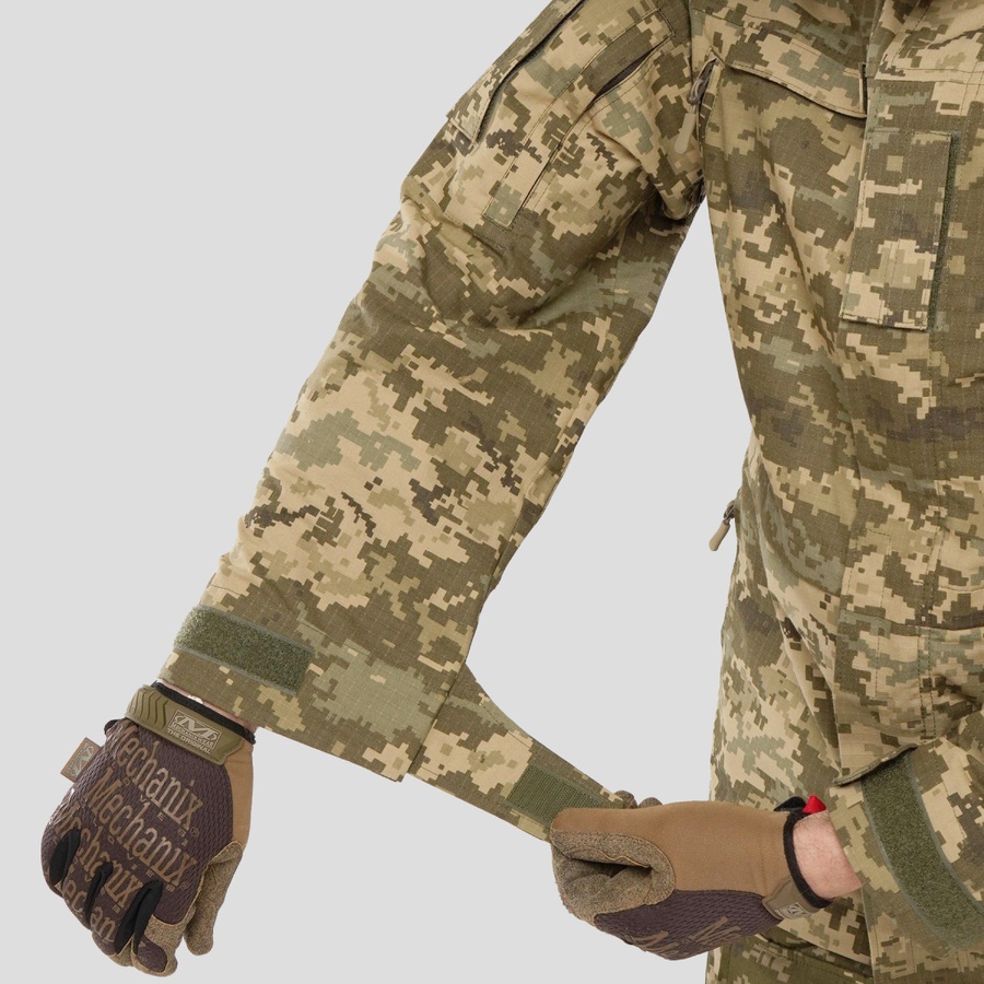 Комплект військової форми штаны Gen 5.4 + куртка Gen 5.3 UATAC Піксель mm14 XS фото