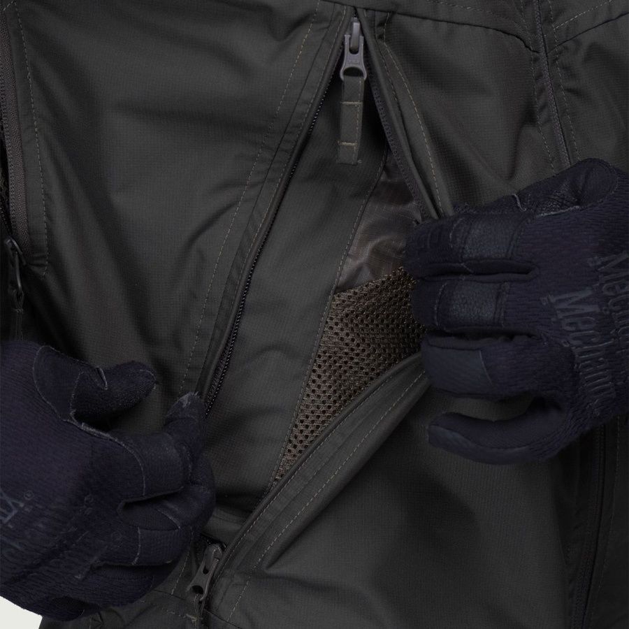 Тактична демісезонна куртка UATAC Olive Membrane XL фото Тактична демісезонна куртка UATAC Olive Membrane XXL фото