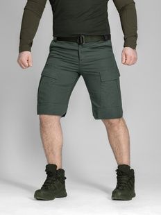 Шорти карго тактичні BEZET Military хакі фото