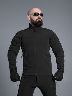 Куртка вітрівка BEZET Force чорний фото