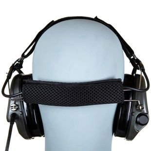 Активні захисні навушники з зовнішнім мікрофоном Tac-Sky Neckband PRO Headset - Olive фото