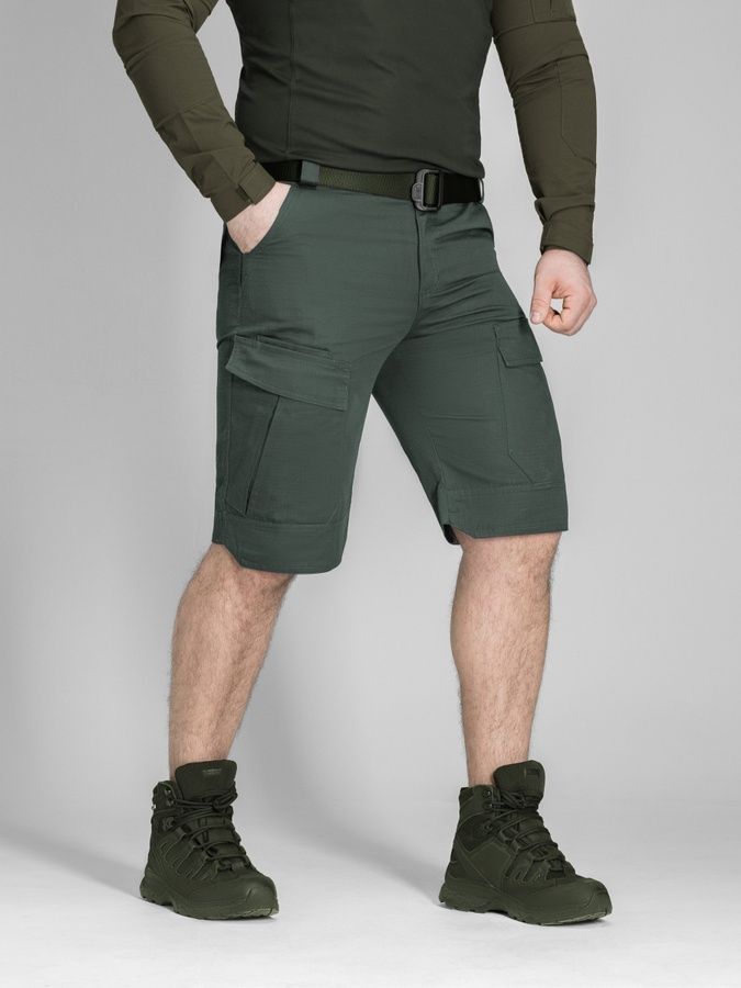 Шорти карго тактичні BEZET Military хакі фото