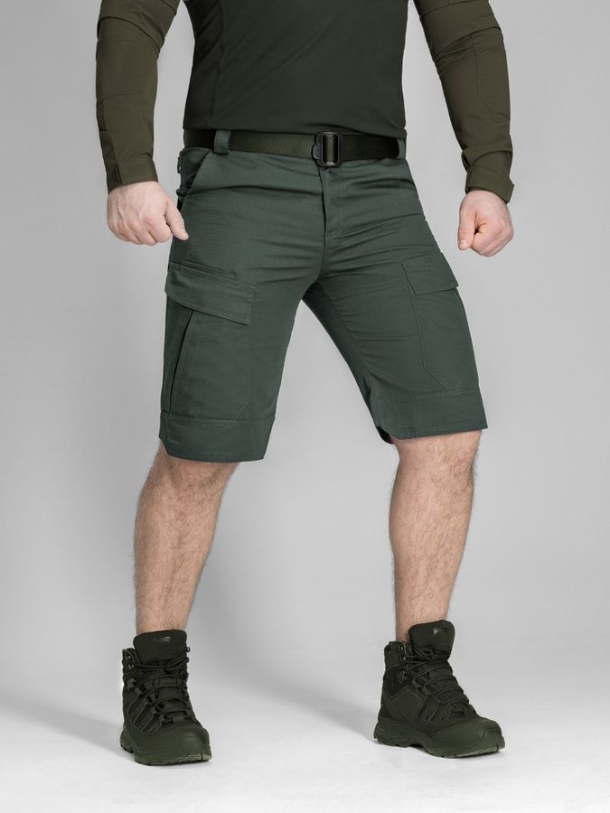 Шорти карго тактичні BEZET Military хакі фото