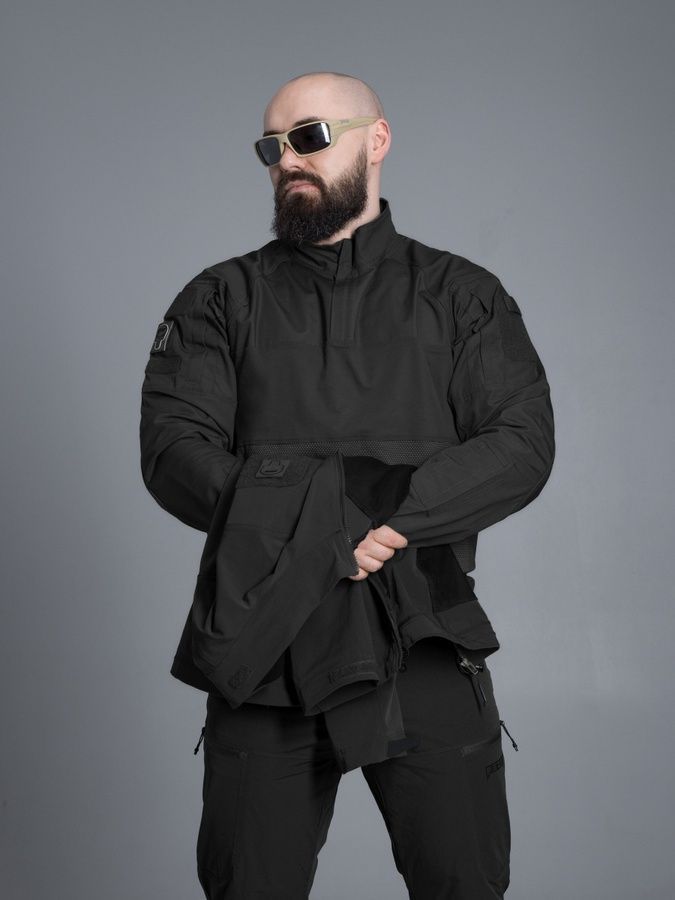 Куртка ветровка BEZET Force черный фото