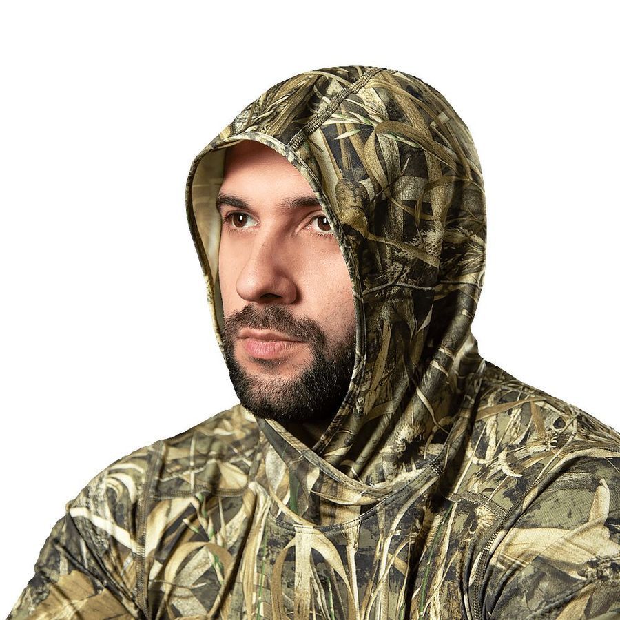 Чоловічий лонгслів Chiton Air Hood 5 Camotec фото