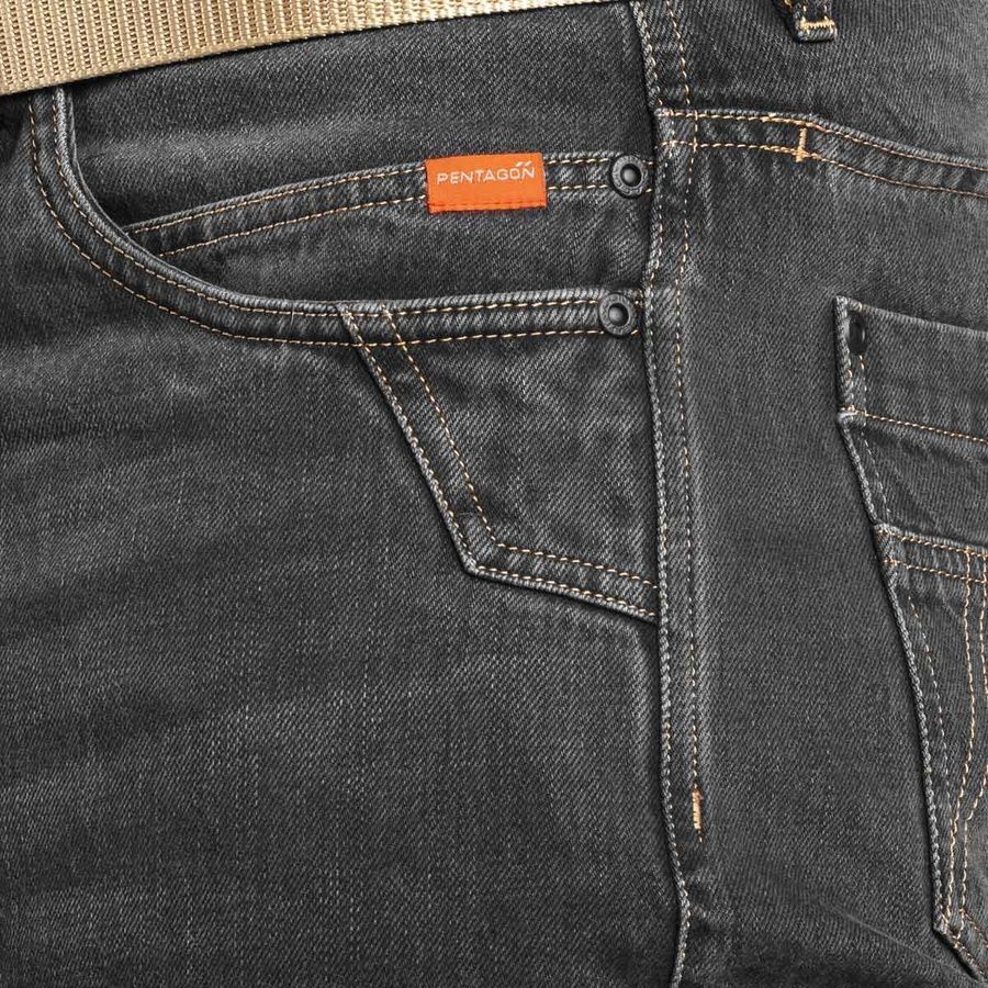 Повседневные демисезонные брюки Rogue Jeans 32" черные Pentagon фото