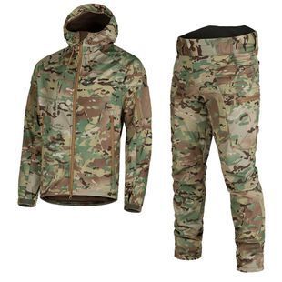 Демисезонный мужской военный костюм Stalker Softshell CM Multicam Camotec фото