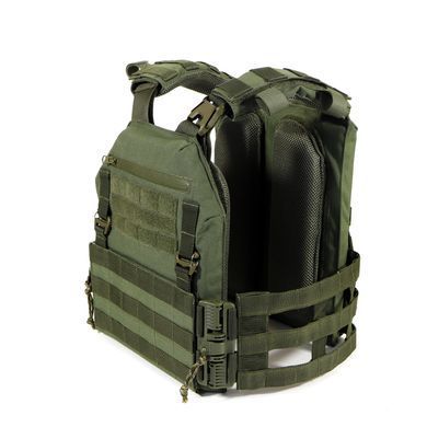 Плитоноска Січ зі швидким скиданням олива (PLATE CARRIER) MOLLI фото