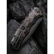 Ніж складаний Civivi Praxis Shredded Carbon Fiber C803I фото 14