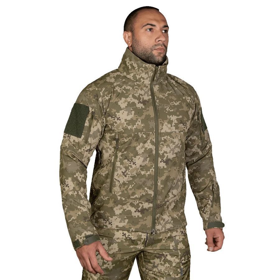Куртка тактическая демисезонная Phantom System Пиксель ММ14 Camotec фото