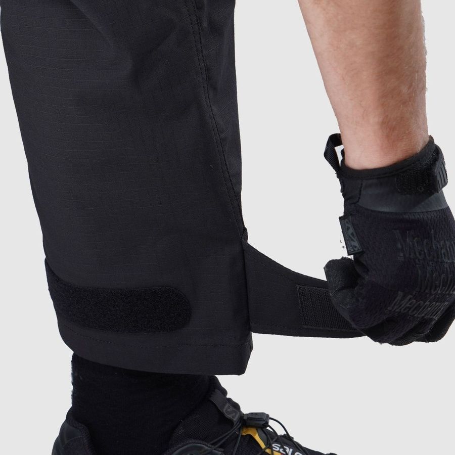 Тактичні штани Lite Flexible UATAC Чорні (Black) XS фото