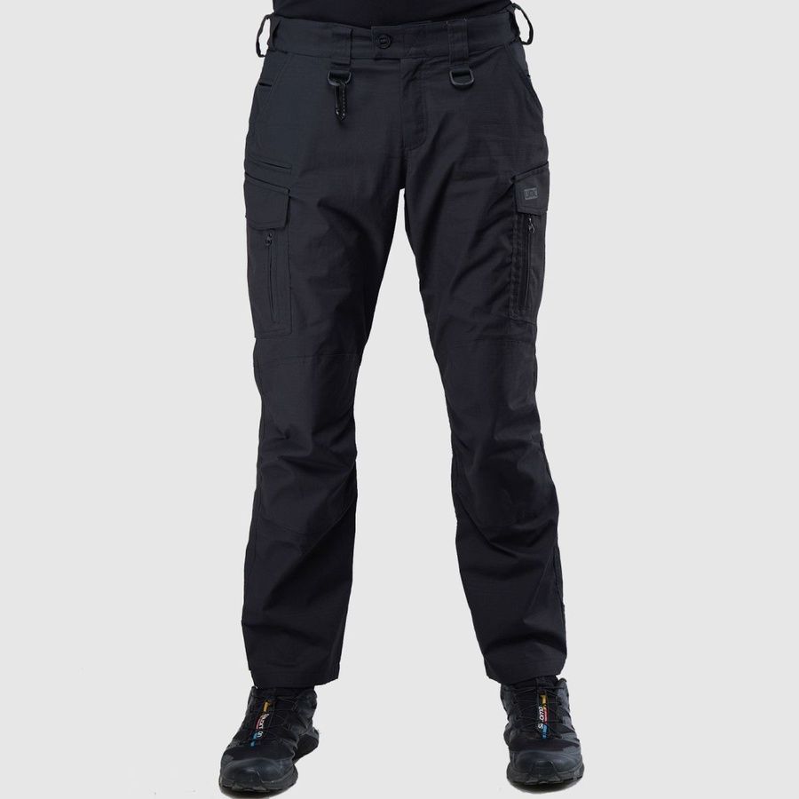 Тактичні штани Lite Flexible UATAC Чорні (Black) XS фото