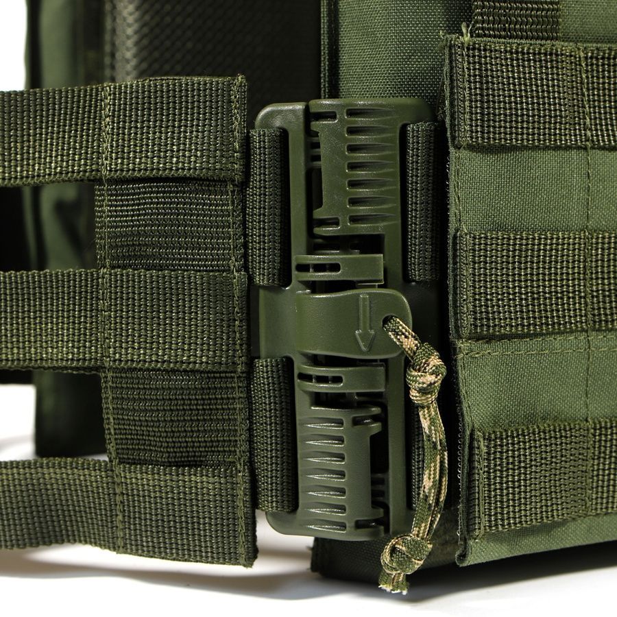 Плитоноска Січ зі швидким скиданням олива (PLATE CARRIER) MOLLI фото