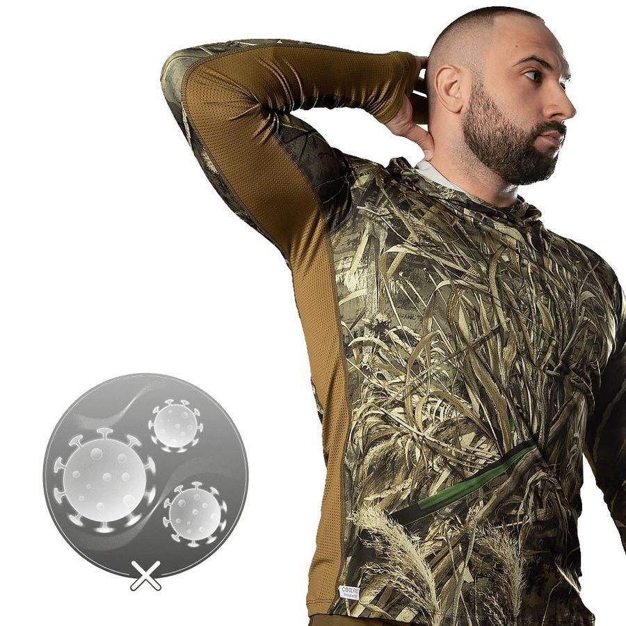 Мужской лонгслив Chiton Air Hood 5 Camotec фото