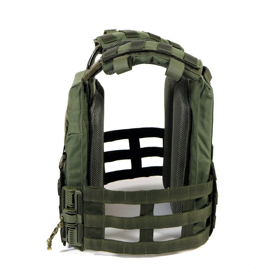 Плитоноска Січ зі швидким скиданням олива (PLATE CARRIER) MOLLI фото