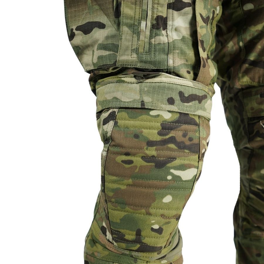 Тактические штаны с наколенниками Kalista Military Full-Pro рип-стоп мультикам фото
