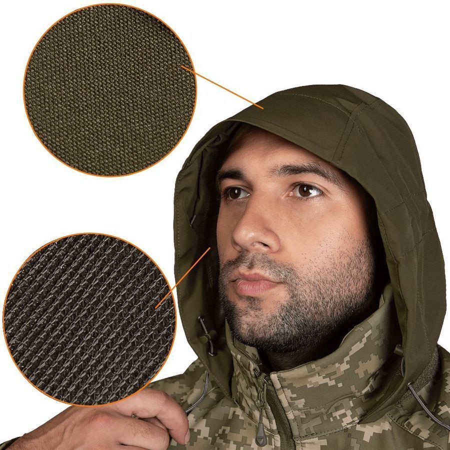 Куртка тактическая демисезонная Phantom System Пиксель ММ14 Camotec фото