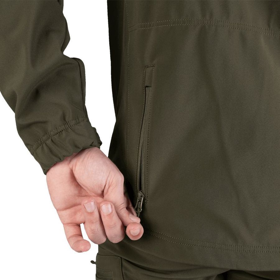 Демісезонний чоловічий костюм Stalker Softshell Olive Camotec фото