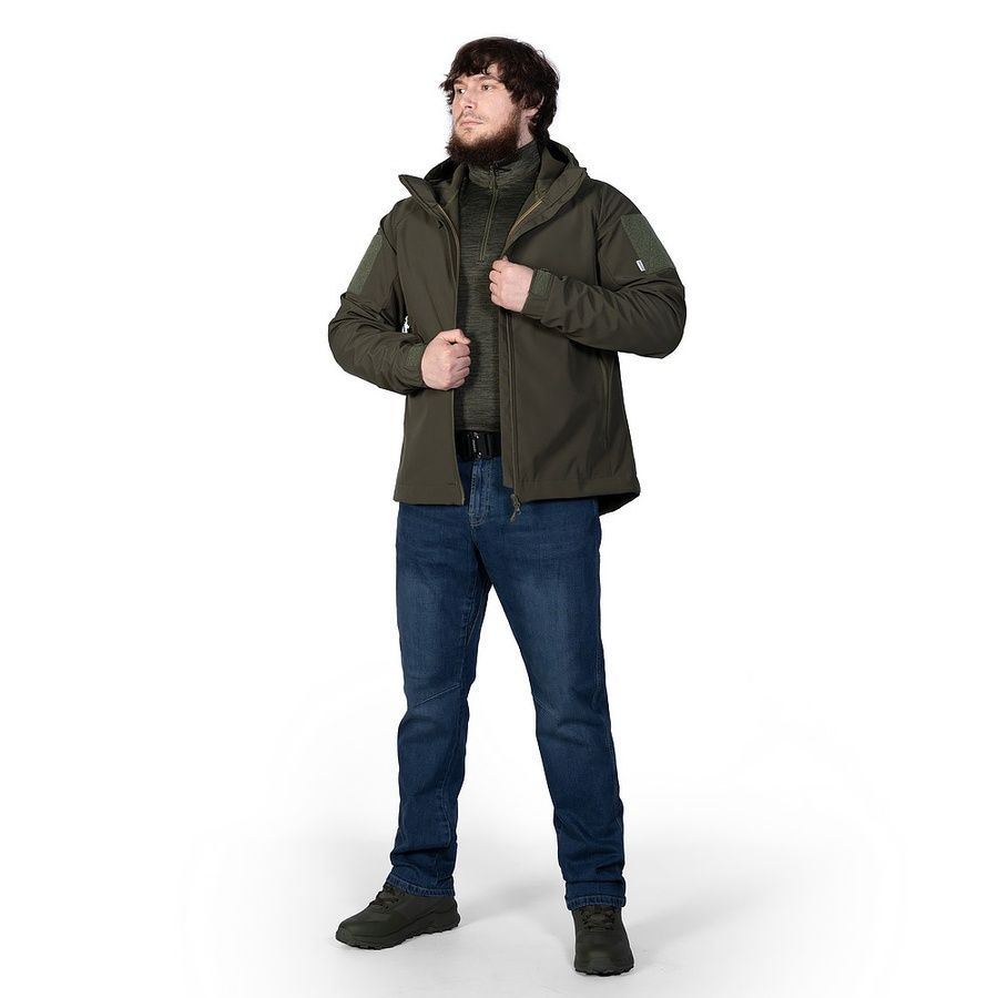 Термокофта LVL2 Hawk Polarheat QS Pro Масла меланж (9518), 2XL фото