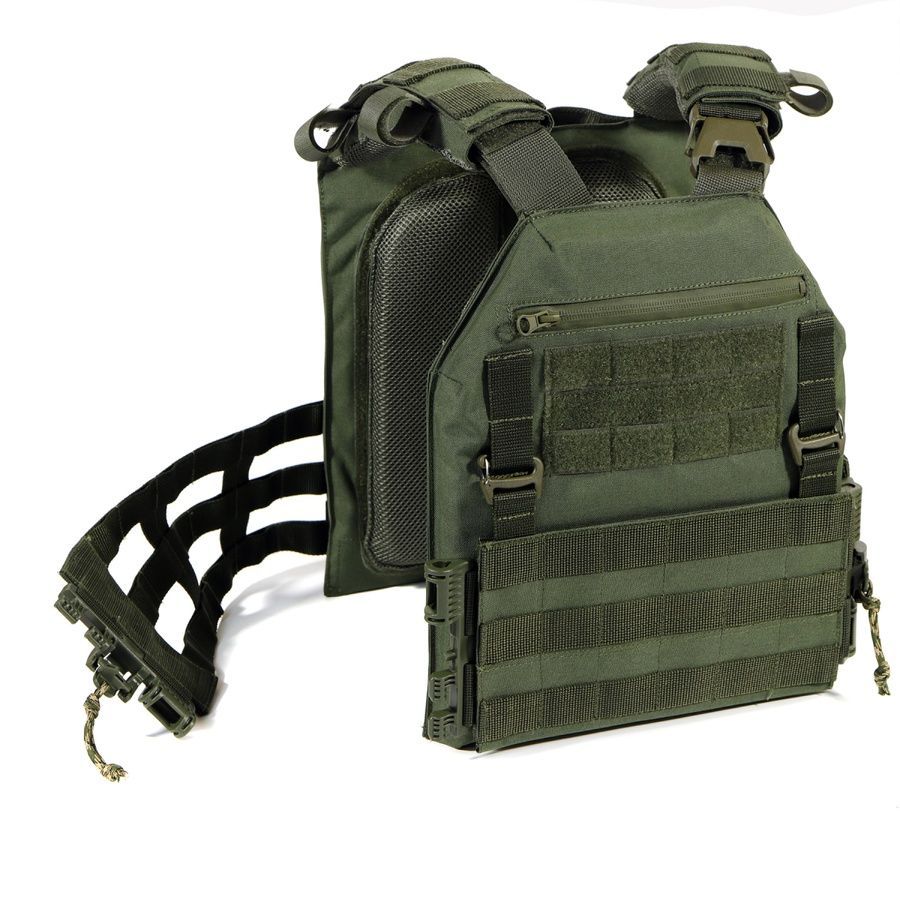 Плитоноска Січ зі швидким скиданням олива (PLATE CARRIER) MOLLI фото