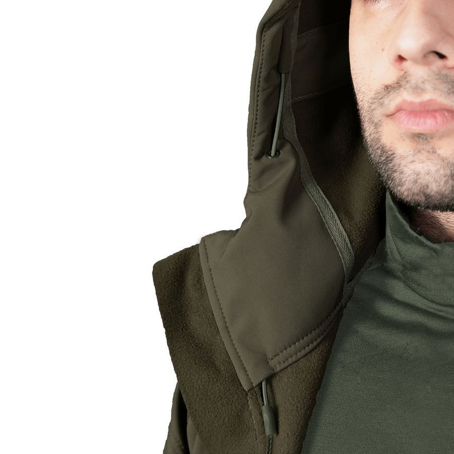Демісезонний чоловічий костюм Stalker Softshell Olive Camotec фото