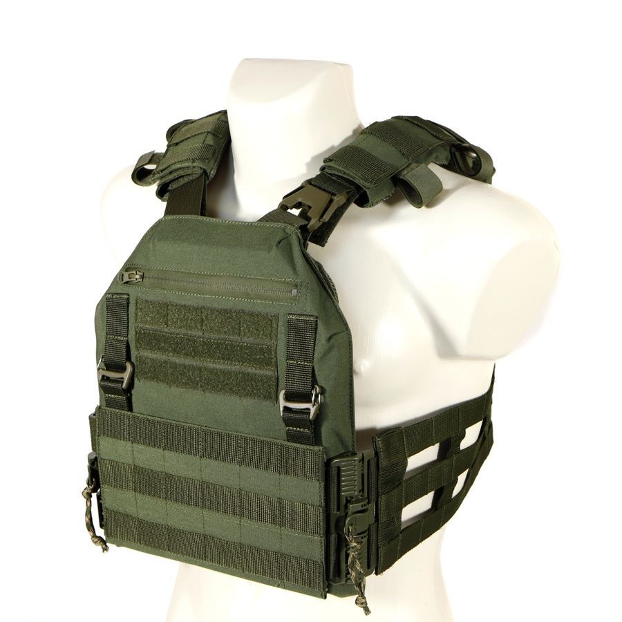 Плитоноска Січ зі швидким скиданням олива (PLATE CARRIER) MOLLI фото