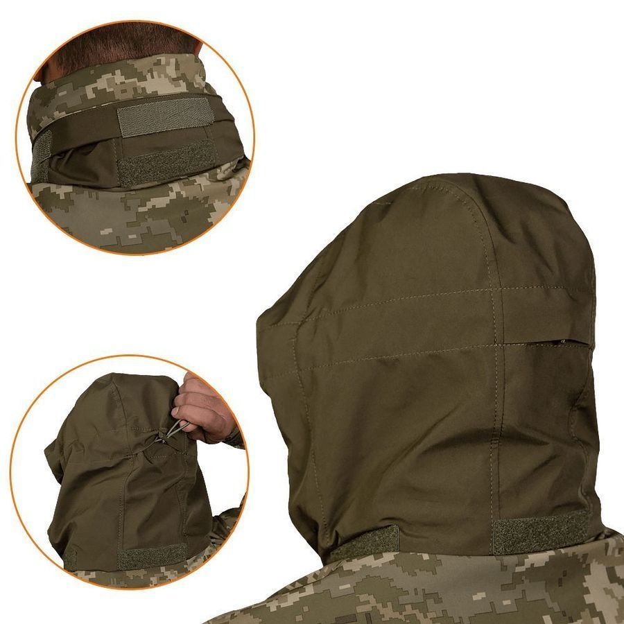 Куртка тактическая демисезонная Phantom System Пиксель ММ14 Camotec фото