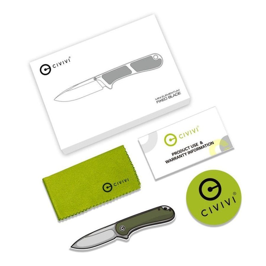 Ніж Civivi Mini Elementum Fixed Blade C23010-1 фото