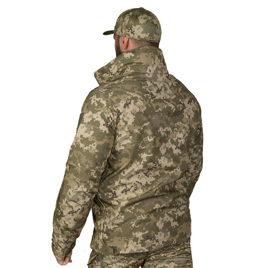 Куртка тактическая демисезонная Phantom System Пиксель ММ14 Camotec фото