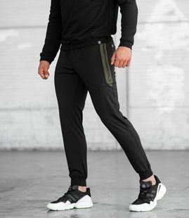 Спортивні штани BEZET Tech black'19 фото