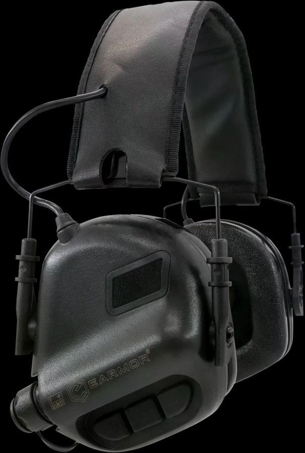 Активні захисні навушники Earmor M31 MOD4 (BK) Black фото
