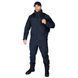 Демисезонный мужской костюм-военный комплект Phantom SoftShell темно-синие Camotec фото 1