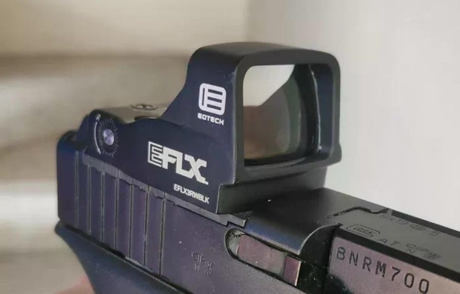 Коліматорний приціл пістолетний EOTech EFLX Mini 3MOA Blk фото