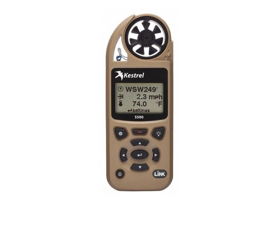 Метеостанція Kestrel 5500 LINK з флюгером та чохлом фото