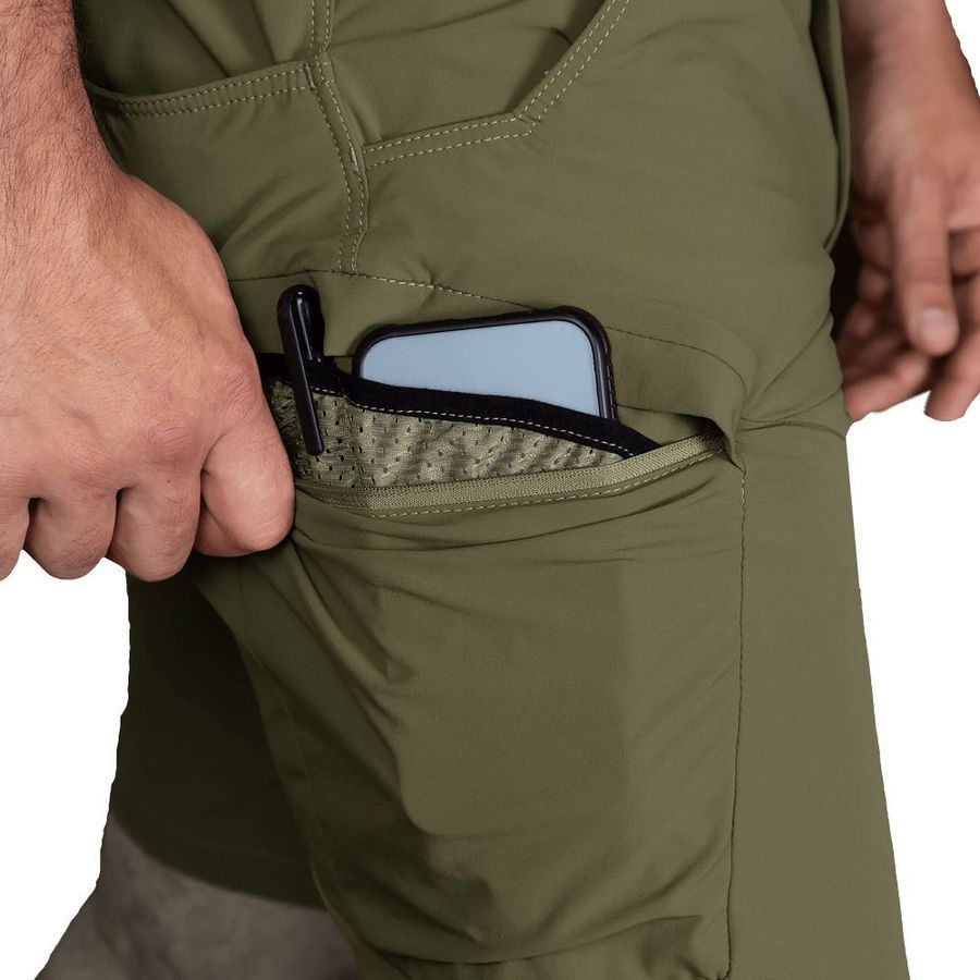 Тактичні чоловічі шорти Lizard Nylon олива Camotec фото