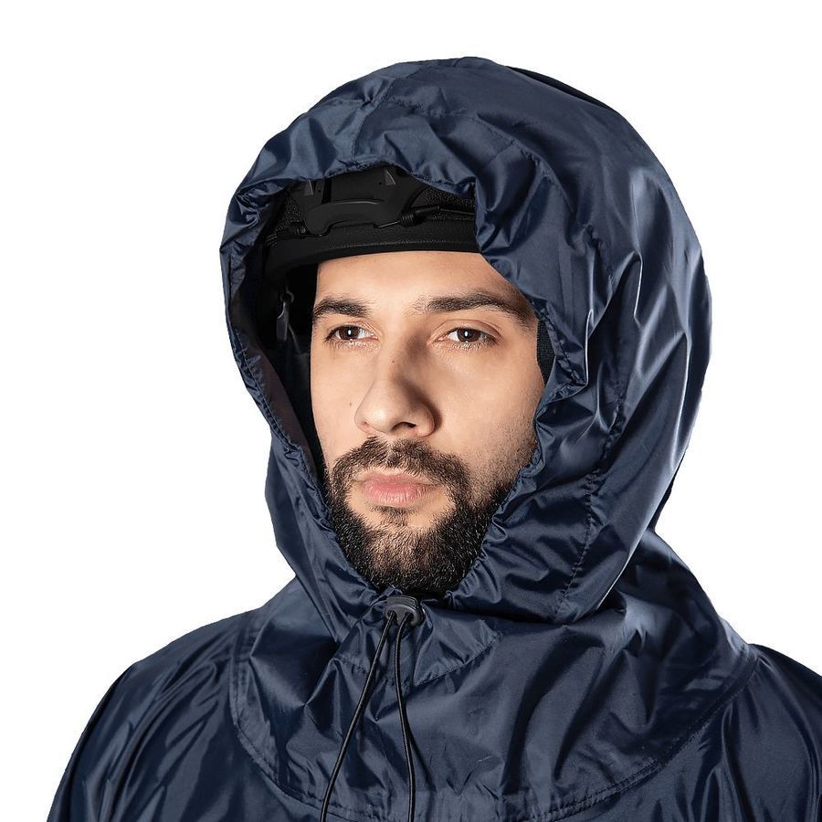 Дощовик пончо Pilgrim Oxford Темно-сине синій Camotec фото