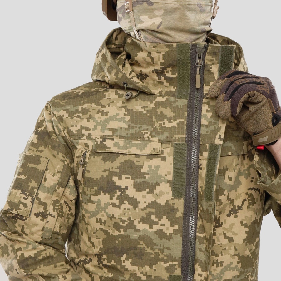 Куртка тактична демісезонна Gen 5.3 піксель (MM14) UATAC фото