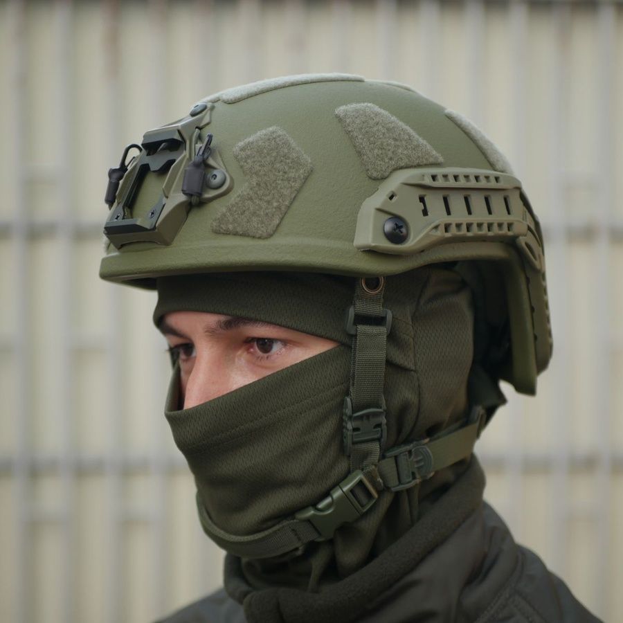 Баллистический шлем Олива (L) FAST PE GEN III AGGRESSIVE фото