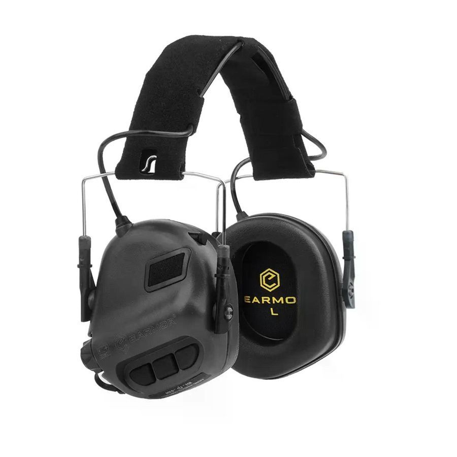 Активні захисні навушники Earmor M31 MOD4 (BK) Black фото