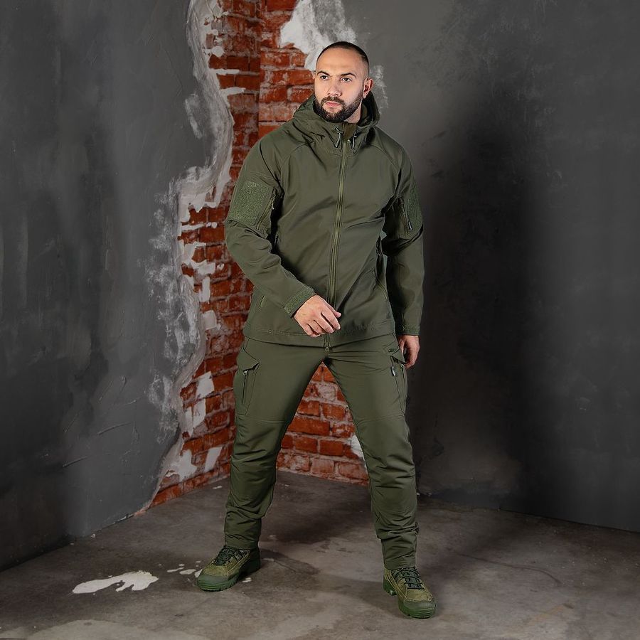 Військові зимові штани Герць DWB олива Camotec фото