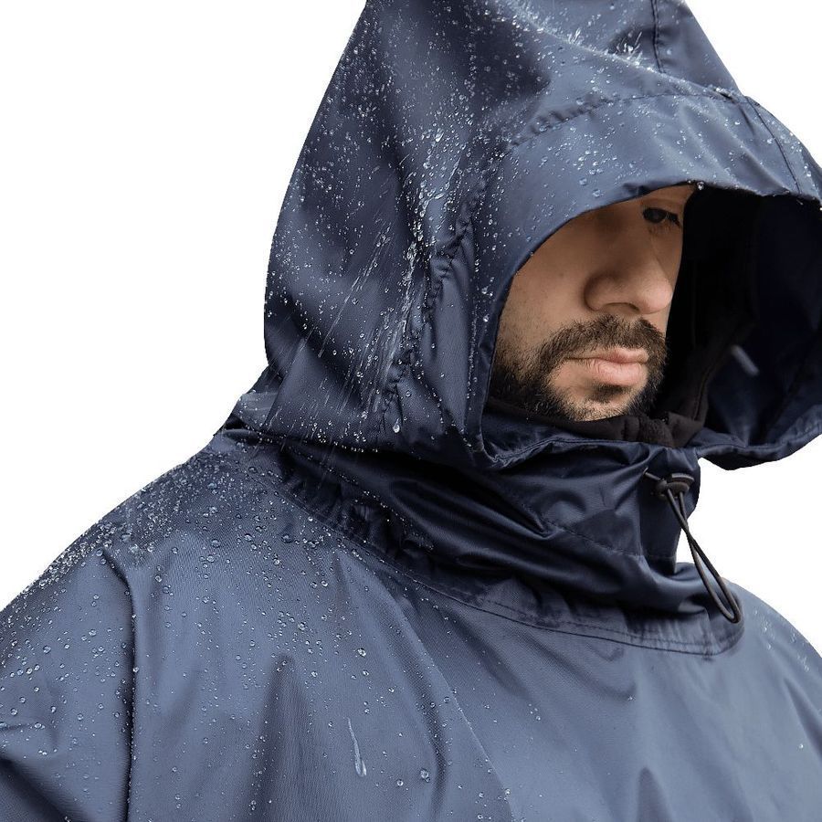 Дощовик пончо Pilgrim Oxford Темно-сине синій Camotec фото