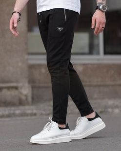 Брюки джогери BEZET Elegant чорний фото